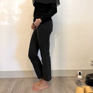 Madewell flared cut jeans